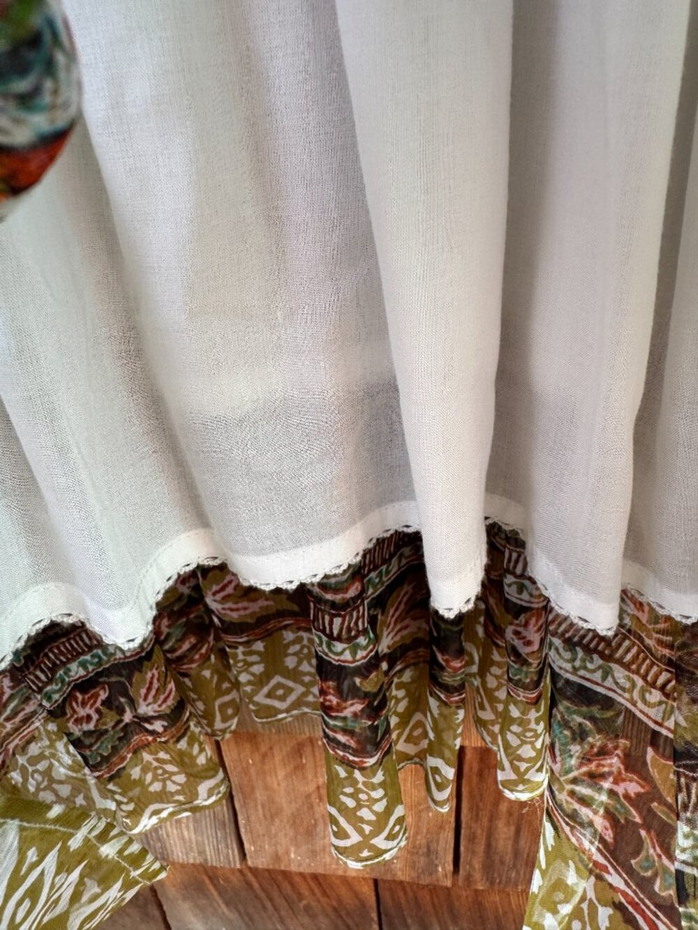 Anthropologie Virginia Floral Print Chiffon Dress Maxi Dress in Women's 16W - Picture 11 of 13
